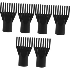VALICLUD 3 Sätze Haartrockner Kammaufsatz Universeller Haartrockner Düse Mit Diffusor Funktion Für Effektives Frisieren Und Styling Für Hitzebeständig Und Langlebig 2 Stücke * 3