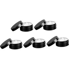 SAFIGLE 5Stücke Augenmasken Creme Hülle Teiliges Hochwertige Kosmetik Box für Hautpflege Praktisch Wiederverwendbar für Reisen Aufbewahrung Design