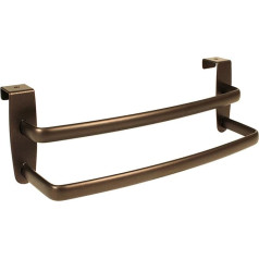 InterDesign Axis Over-the-Cabinet Kitchen Dish Towel Bar Rack - 9