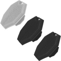 Qewro силиконовая щетка для тела с силиконовой мочалкой для ванны и тела щетки для мужчин женщин детей домашних животных использовать в душе