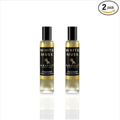 Arabian Opulence FR297 WHITE MUSK Roll-On Perfume Oil, концентрированное парфюмерное масло для тела, долгоиграющий парфюм на основе масла для женщин, дорожный раз