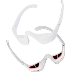 gesundpur GlowEye - ваш омолаживающий бустер для сияющих глаз 3D массажер для контура глаз с красным светом перезаряжаемый устраняет темные круги, о