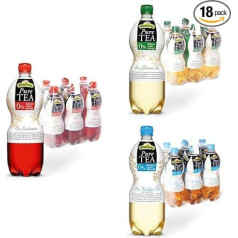 Набор чистого чая Pfanner - попробуйте наш чистый чай с 0% сахара и подсластителей - Pfanner Pure Tea Fruit Tea (6 x 1 л), Pfanner Pure Tea Green Tea (6 x 1 л) и Pfanner Pure Tea White Tea (6 x