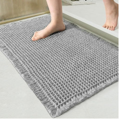 Вафельный коврик для ванной, нескользящий, коврик для ванной, мягкий коврик для ванной, впитывающий коврик для ванной, коврик для душа, ковр