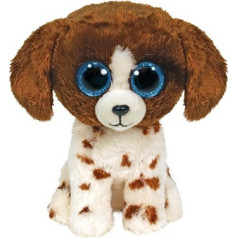 Талисман Ty beanie boos коричнево-белая собака - грязнуля 15 см