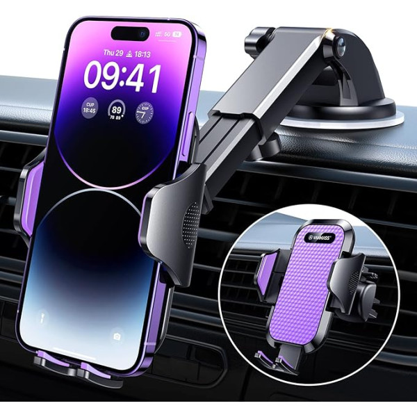 VANMASS Держатель мобильного телефона автомобиль 2025 последний цвет фиолетовый версия 3 в 1 держатель мобильного телефона для автомобиля присо
