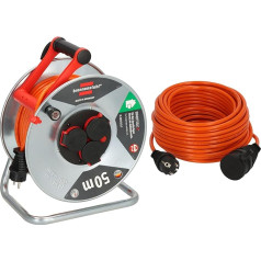 Brennenstuhl Garant S V2 IP44 Кабельный барабан 50 м на открытом воздухе и удлинительный кабель BREMAXX® V2 на открытом воздухе 25 м