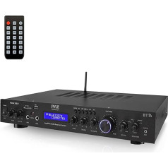 PyleUsa Усилитель домашнего звука Домашний кинотеатр Мощный стерео ресивер, объемный звук, PDA7BUEU