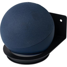 Shinar Металлическое универсальное настенное крепление для Dot 4/Dot 5 поколения Homepod Mini Компактный кронштейн для Dot 4/Dot 5 и Homepod Mini с интегрированн