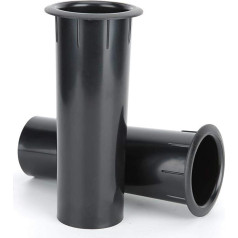 Plyisty 5,6 дюймов сабвуфер НЧ инвертор трубки, 2 частей динамик подключение труб, ABS пластик динамик разъем, инвертируя отверстие, для 4-6 дюймовы