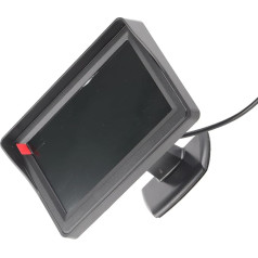 4,3 дюйма заднего хода автомобиля монитор 16 9 Водонепроницаемый цветной монитор с V1 V2 кабель для автомобиля внедорожник Ван грузовик камера 