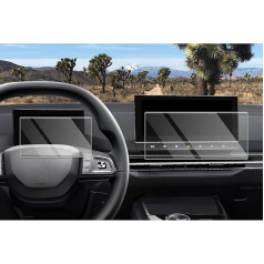 CDEFG Совместимость с MG 4 EV MG4 Electric (EH32) 2022 2023 2024 10,25 дюймов навигации и 7 дюймов приборной панели закаленное стекло экрана протектор MG 4 EV 2024 аксе