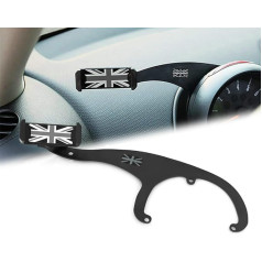 Heinmo Совместимость с MN Cooper Держатель телефона GPS Mount для MN R55 R56 R57 R58 Clubman кабриолет хэтчбек автомобильный держатель телефона с Юнион Джек с ре