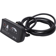 BuyWeek Электрический велосипед светодиодный дисплей, 36 В 48 В S810 светодиодное табло 5-контактный разъем E-Bike светодиодный дисплей панель управ