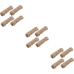 Yardwe Pack of 12 Ignition Cord Survival Wick Cords Fire Starter Rope Rod Emergency Survival Fire Works Cable Fire Starter Rope Wax Rope Fire Starter Natural Fire Starter Stun