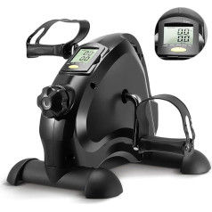 Педальный тренажер Towwoo, бесшумный тренажер для рук и ног, пожилые люди, мини-тренажер с ЖК-дисплеем, велотренажер, фитнес-устройство для дом