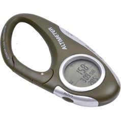 Высотомер для походов - цифровой высотомер 12H/24H для походов, многофункциональный электрический высотомер с часами | карабином союзник метр