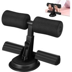 HANABASS Помощник для живота фитнес-кранчер Sit Up Bar Foot Holder Sit-Up Assistant Sit-Up Training Equipment Suction Perch Ab-Training Equipment Foam Black