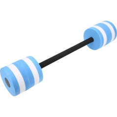 Водный тренажер 287g плавающие штанги, водные гантели, для водного фитнеса взрослых детей на открытом воздухе (синий и белый)