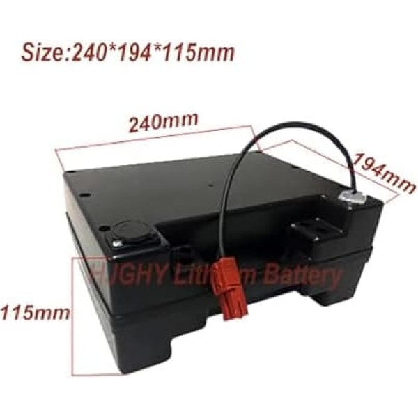 HJGHY Lifepo4 24V Электрическая батарея для инвалидной коляски 24V 20Ah 25Ah 30Ah 35Ah 40Ah Lifepo4 Батарея для инвалидной коляски Перезаряжаемая литиевая батар