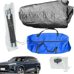 Навес палатки багажника внедорожника, палатка хвостовой части автомобиля, двухслойные дождезащитные палатки внедорожника, палатка хвост