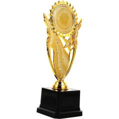 HLUONGTN награда трофей, признание трофей, школьный конкурс совет трофей, литой трофей для школы / ден/21.5X7.2X7.2Cm