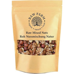 1 кг Натуральная смесь сырых орехов - 4 разновидности: фундук, миндаль, кешью и ядра грецкого ореха - необжаренные и несоленые - веганские, без