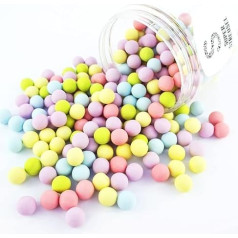 Super Streusel Chocolate Balls Colourful 170 g Edible Sugar Pearls with Chocolate Filling | Cake Decoration Edible Beads for Cake Beads | Cake Beads Edible | Cake Beads Cake Decoration Chocolate