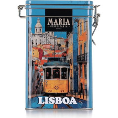 Яблочное печенье с корицей 150 г в жестяной банке с тематикой Лиссабона Португальское традиционное печенье для гурманов Идеально подходит 