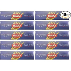Макаронные изделия Barilla Спагеттони №8 Итальянские макароны 500 г Спагетти упаковка из 10 штук