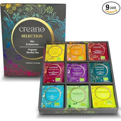 Creano Organic Herbal Tea Gift Set Grey 