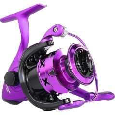 Angelrolle Spinnrolle, Größe 1000-7000, maximale Zugkraft, 15 кг, Karpfen-Angelrolle, ultraleichter Metallrahmen, Glatte und robuste Hochgeschwindigkeitsrolle(6000 Series)