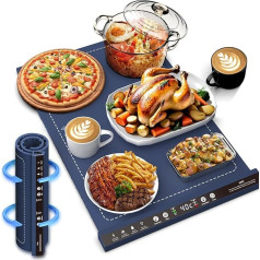 Электрический подогреватель продуктов Argyolas, коврик для подогрева продуктов с полной поверхностью, силиконовая чаша для фуршетов, регулир