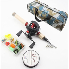 SADPRKR 1,65 м Carbon-Casting-Rute, Angelrolle, Combos, Karpfenrute und Rolle, weicher Köder, Angelschnur, Tasche, Set, Forellenruten, Anfänger, Angelausrüstung