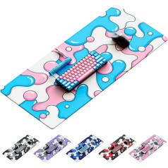 Игровой коврик для мыши Kraken, большой коврик для мыши из хлопковой конфеты XXL для игр, настольный коврик для клавиатуры, толстый коврик для м