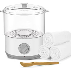 Sunowl полотенцесушитель, отпариватель для полотенец с зажимом для полотенец, быстрый нагрев 202 °F за 10 минут, электрический полотенцесушител