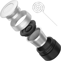 OutIn Nano Basket Plus, портативные аксессуары для эспрессо-машины, набор аксессуаров для эспрессо, для двойной порции, путешествий или кемпинга