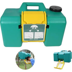 JOSBY Станция промывки глаз, настенная станция промывки глаз на 8 галлонов, станция аварийной промывки глаз, установка для промывки глаз перв