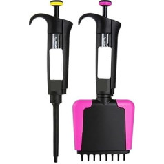 Термопипетка Mehrkanal:Einzelkanal:Achtkanal:Pipettenspitze mit einstellbarer Mikromanual:Pipettenspitze, Präzision und Genauigkeit (Single 10-100uL)