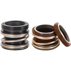 BQSLUMLZU Hardware-Armaturen MB1 MG1/109 Serie Passend for 10 12 14 15 16 17 18 19 20 22 24 25-110 mm Mechanische Wellendichtung Einzelfeder for Wasserpumpe Mechanische Dichtung(Sic-sic-nbr,18MM-109)