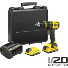 дрель-шуруповерт sfmcd721d2k 18v