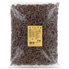KoRo - Organic Whole Grain Spelt Noodles 2 кг - фузилли из органической муки полбы в упаковке Value Pack