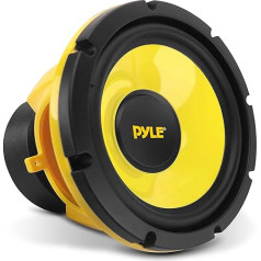 Pyle Auto Midbass Speaker System - Pro 8 дюймов 400 Вт 4 Ом автомобильный мидбас компонентный поли вуфер аудио динамик для