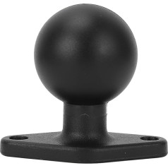 Шаровое крепление 1,5 дюйма, шаровое крепление 1,5 дюйма с круглой пластиной из алюминиевого сплава, универсальная монтажная база для электр