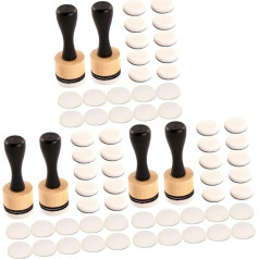 DOITOOL 3 набора штампов с губками и ручками Инструменты для рисования для взрослых для DIY проектов Масляная и акварельная живопись Легко чист