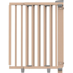 Geuther Oris Door Safety Gate, лестничные ворота с винтовым креплением, ширина 86-133 см, прочные детские и дверные ворота с поворотной дверью, проверено на