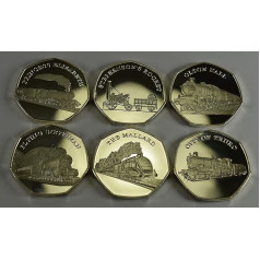 Большой полный набор памятных монет 