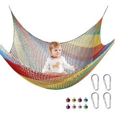 Сетка для лазания для детей - магазинная сетка для детской площадки | Многоцветная сетка для детской площадки, домика на дереве | Безопасная