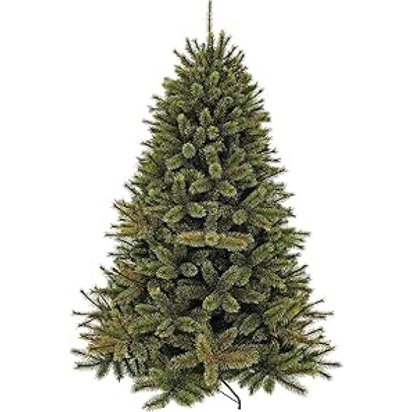 Искусственные деревья Triumph Tree Forest Frosted Pine x-Mas Tree Green Tips 942-h185xd130 см, разноцветные, уникальные