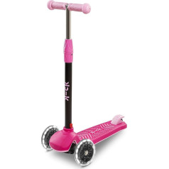 Детский самокат Kick Kickboard от 2 3 лет Детский самокат для мальчиков и девочек со светодиодными колесами и регулировкой высоты растет вместе с 